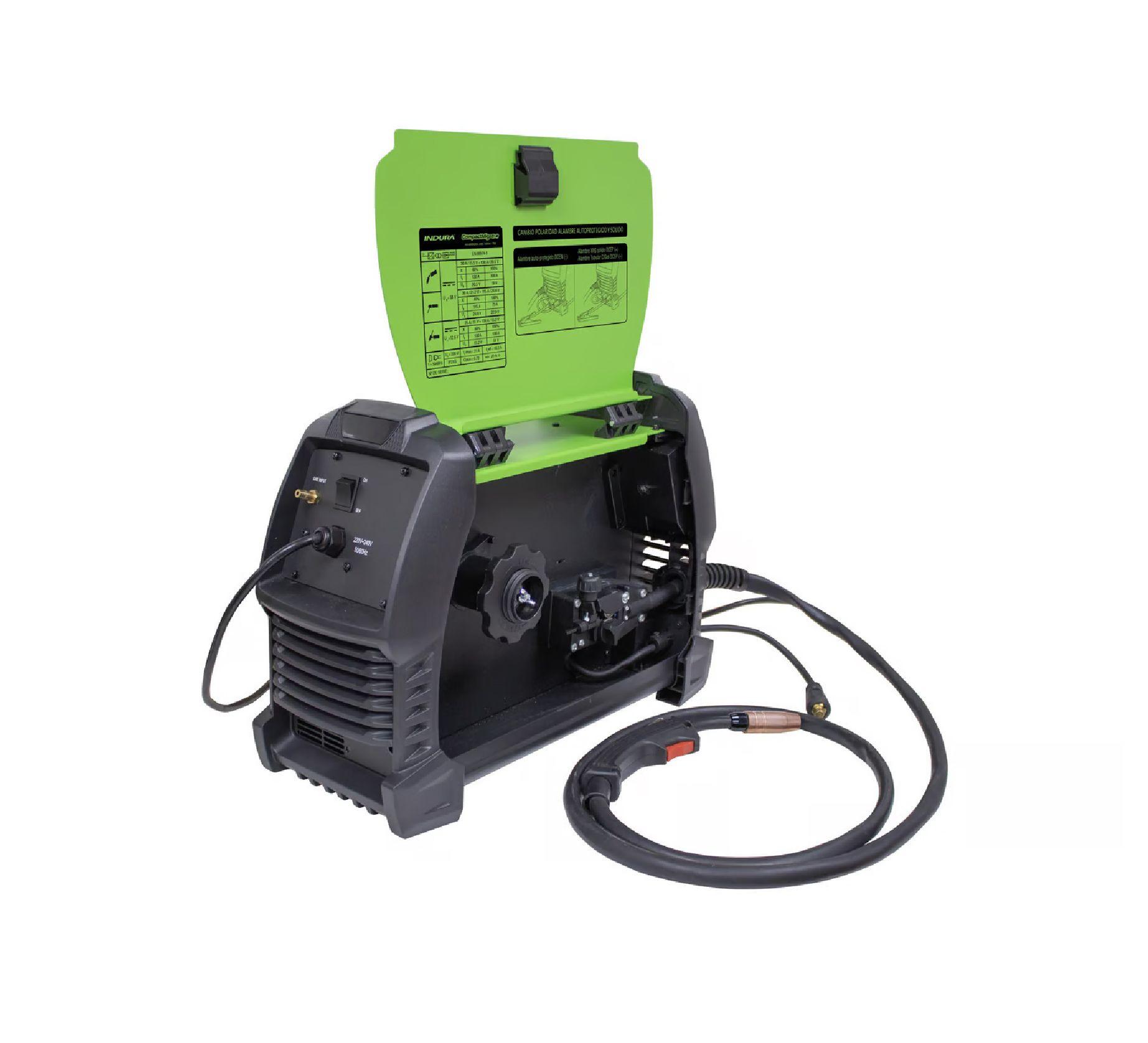 Soldadora Indura Compactmig 130 Proceso ( MIG/MMA/TIG )-9