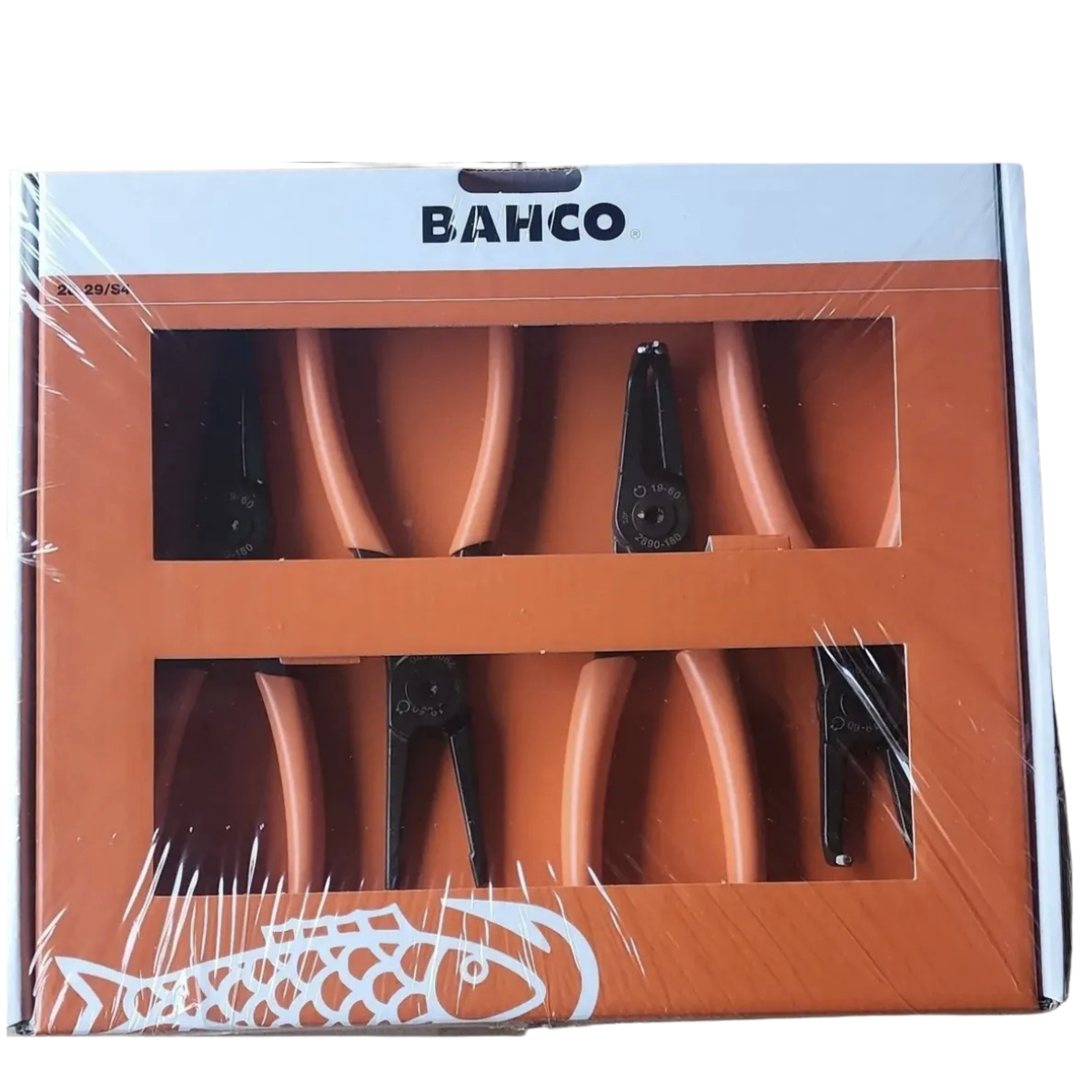 Set De Alicates 4 Piezas 19-60mm Bahco 28-29/s4-2