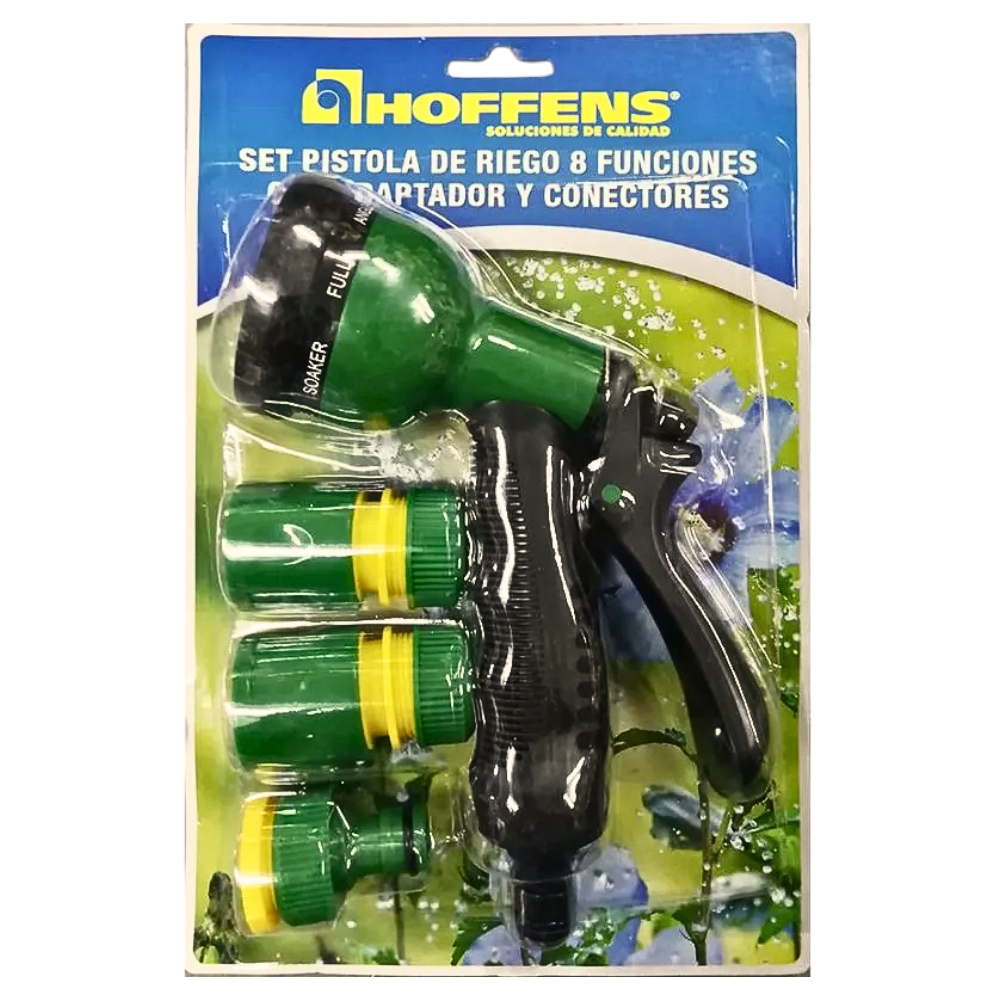 Pistola Plástica + Accesorio Ajustable 8Posiciones HOFFENS-4