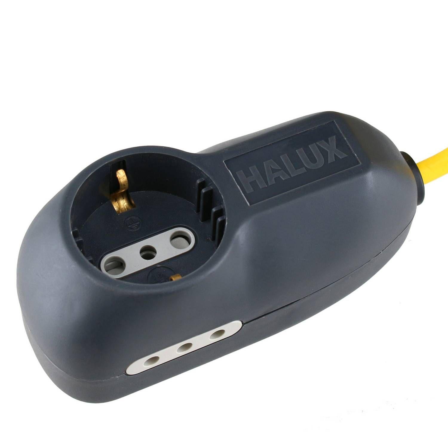 Alargador Carrete Eléctrico 3 Tomas 25 M Schuko-2