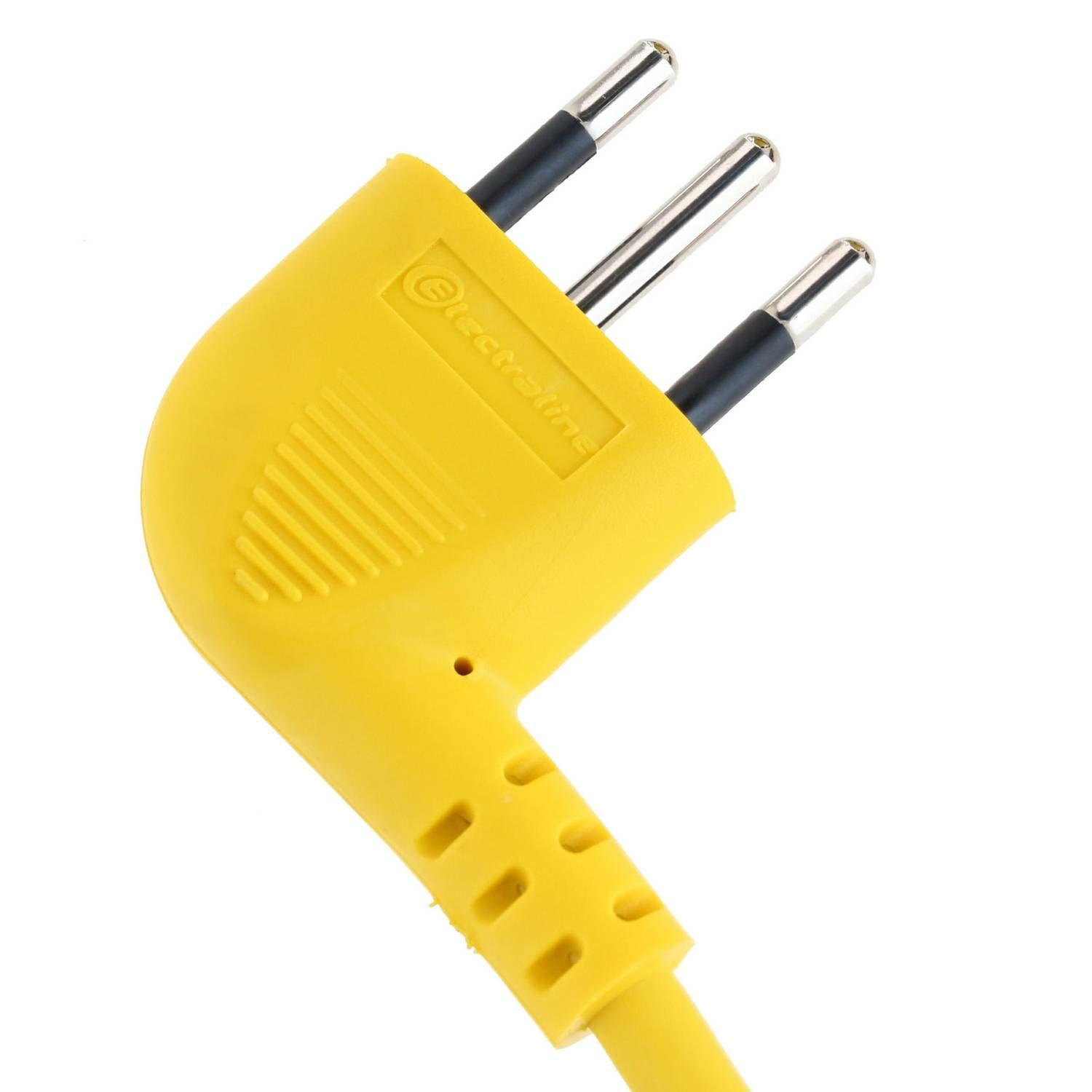 Alargador Carrete Eléctrico 3 Tomas 25 M Schuko-4