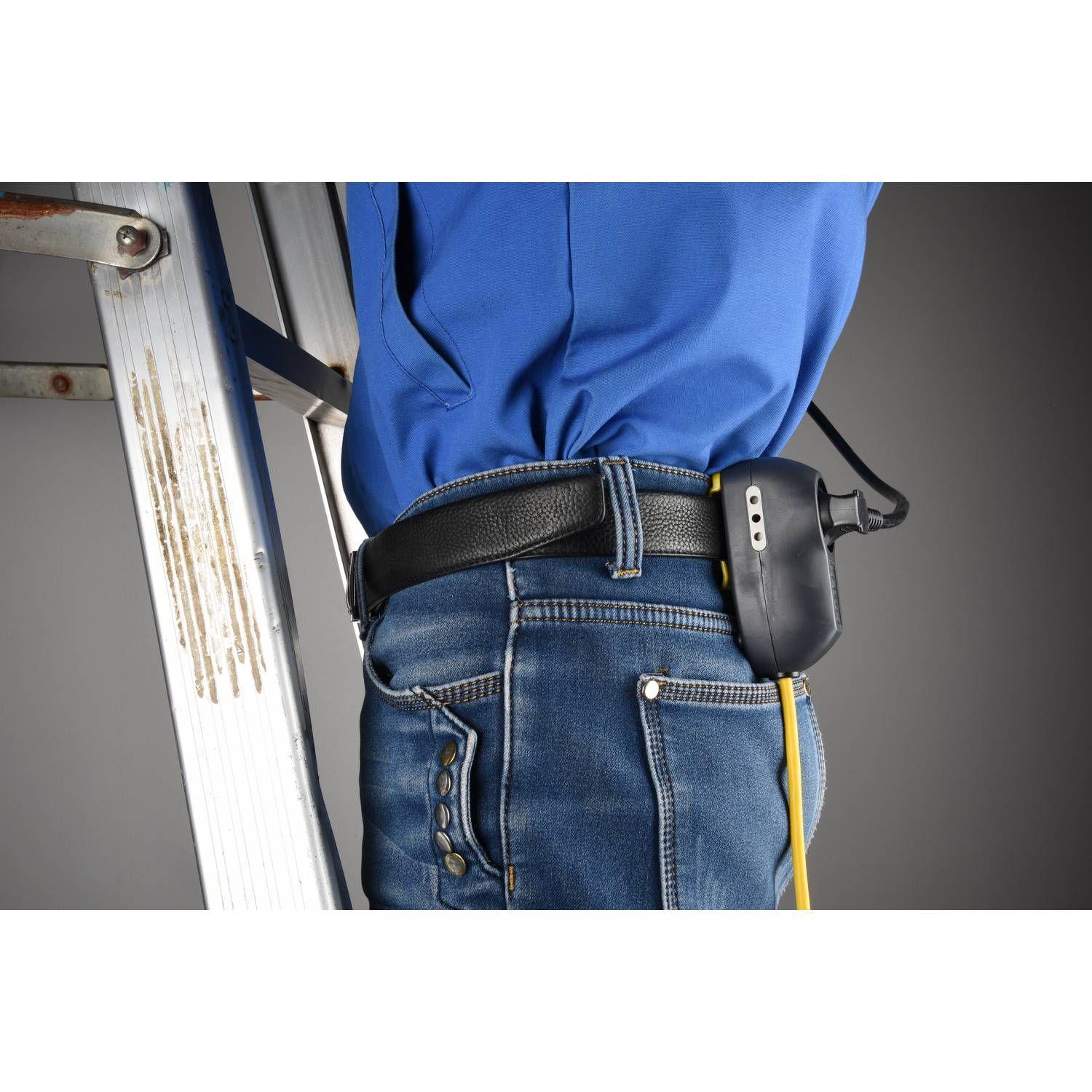 Alargador Carrete Eléctrico 3 Tomas 25 M Schuko-6