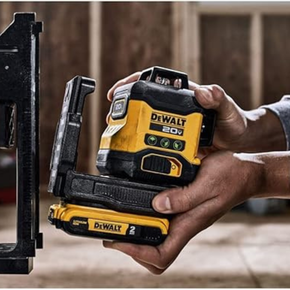 Kit Nivel Laser Alta Precisión 3Lineas 360Grados DCLE34035D1-5