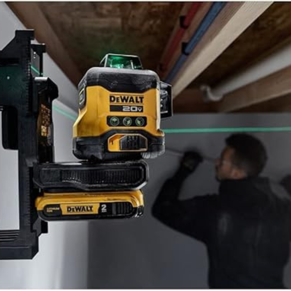 Kit Nivel Laser Alta Precisión 3Lineas 360Grados DCLE34035D1-6