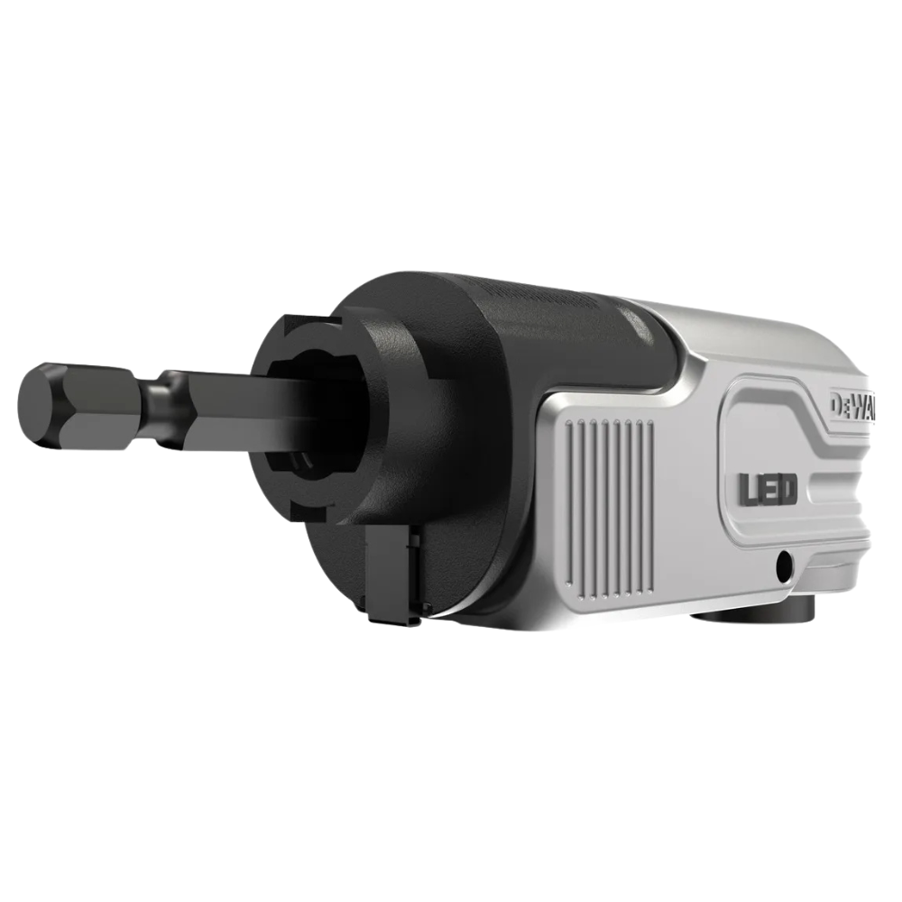 Adaptador De Ángulo Recto Modular Iluminado DeWALT DWALRAFT-3