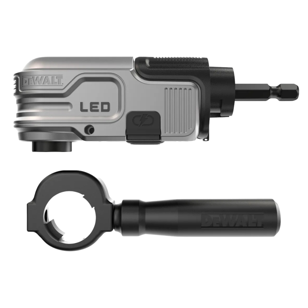 Adaptador De Ángulo Recto Modular Iluminado DeWALT DWALRAFT-4