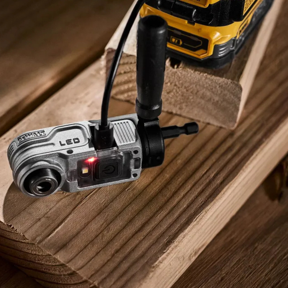 Adaptador De Ángulo Recto Modular Iluminado DeWALT DWALRAFT-6