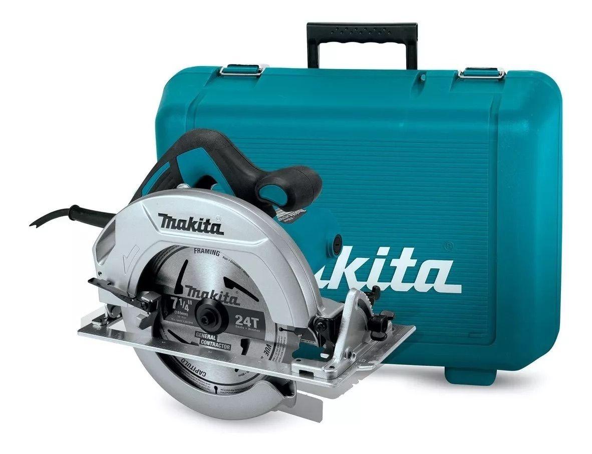 Sierra Circular Eléctrica 7-1/4 185 mm 1200 W makita HS7600K-4