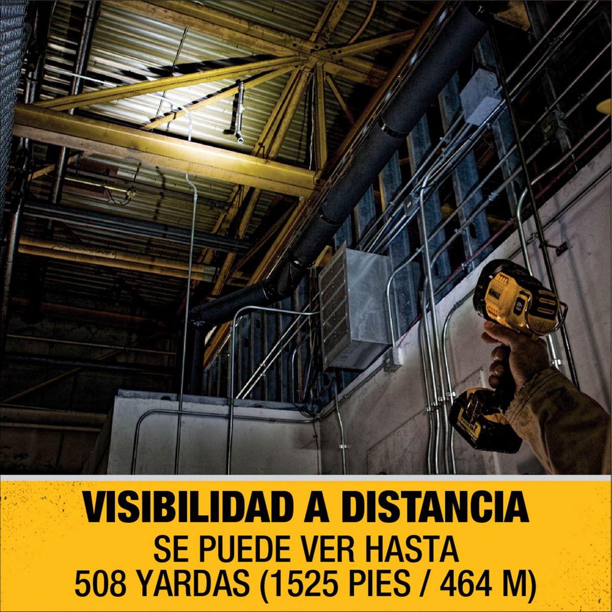 Luz Led Para Trabajo 20v Sin Batería Dewalt Dcl043-7
