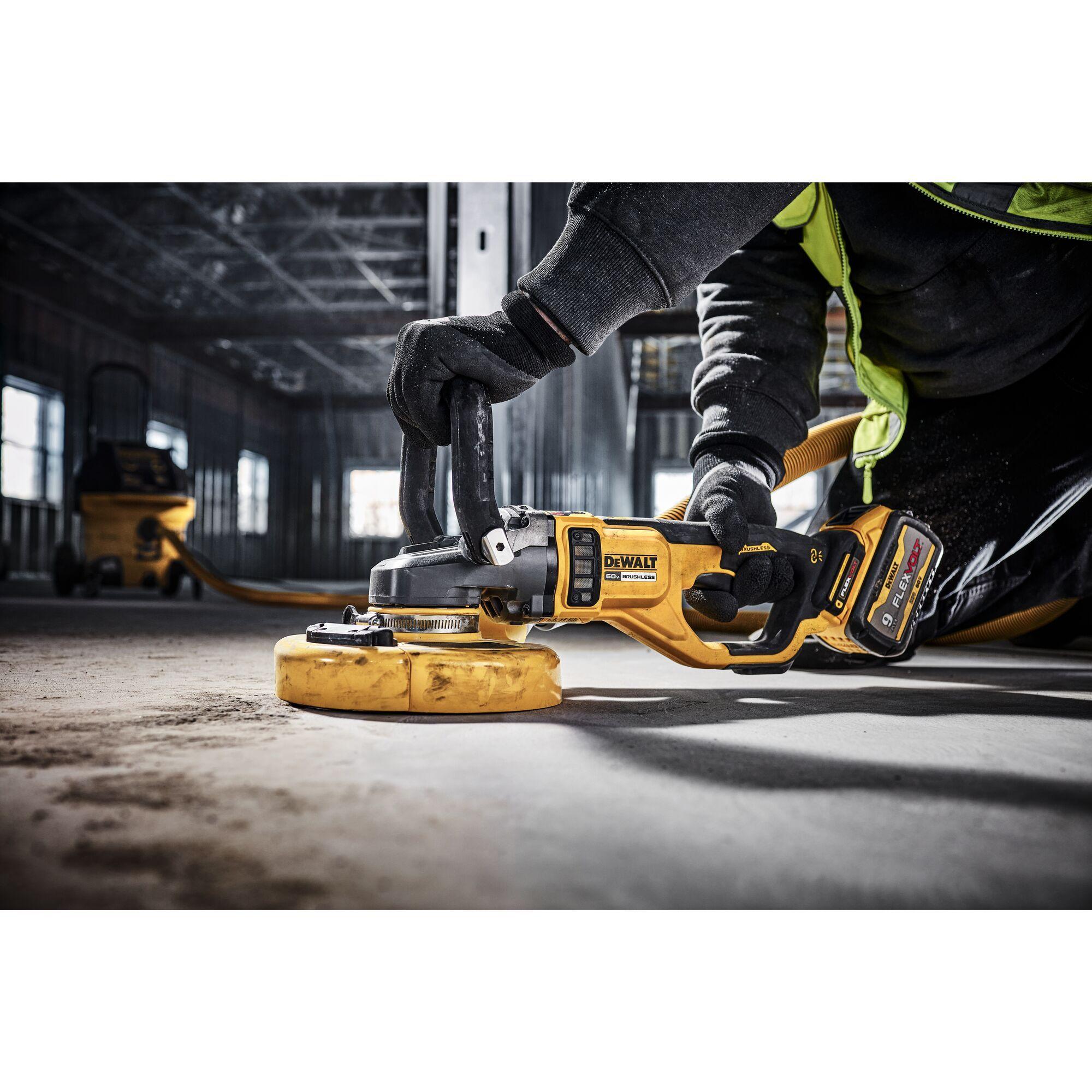 Esmeril Angular 7" y 9" 60v Dewalt Dcg460b Sin Baterias-5