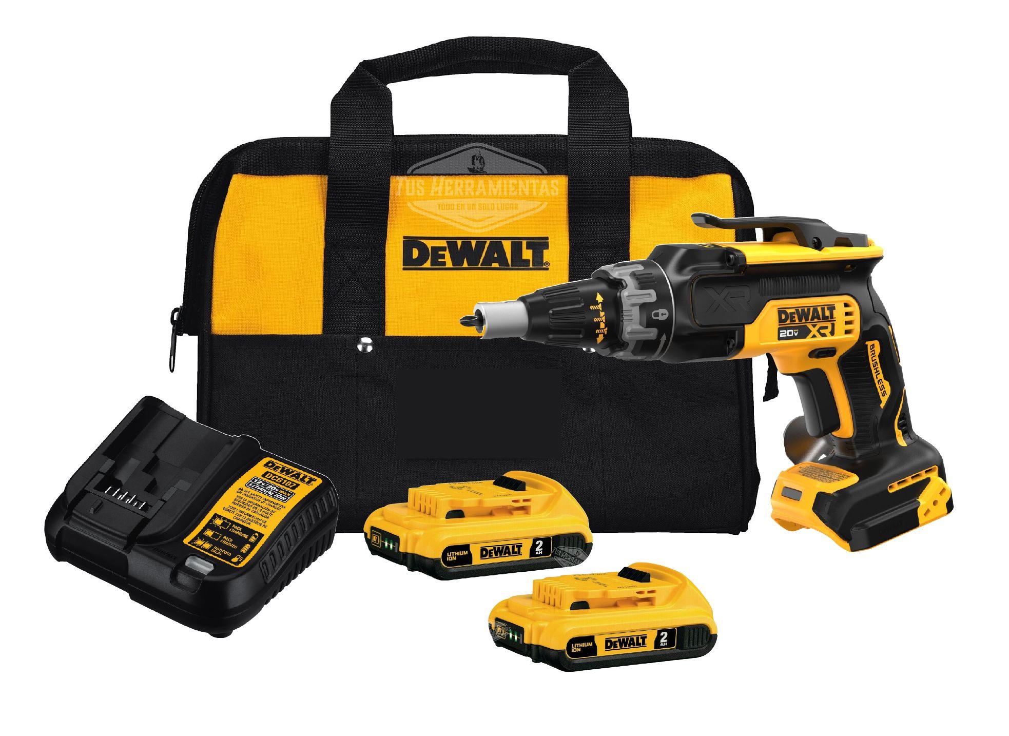 Atornillador Inalámbrico Drywall 20v Xr Dewalt Dcf630d2-7