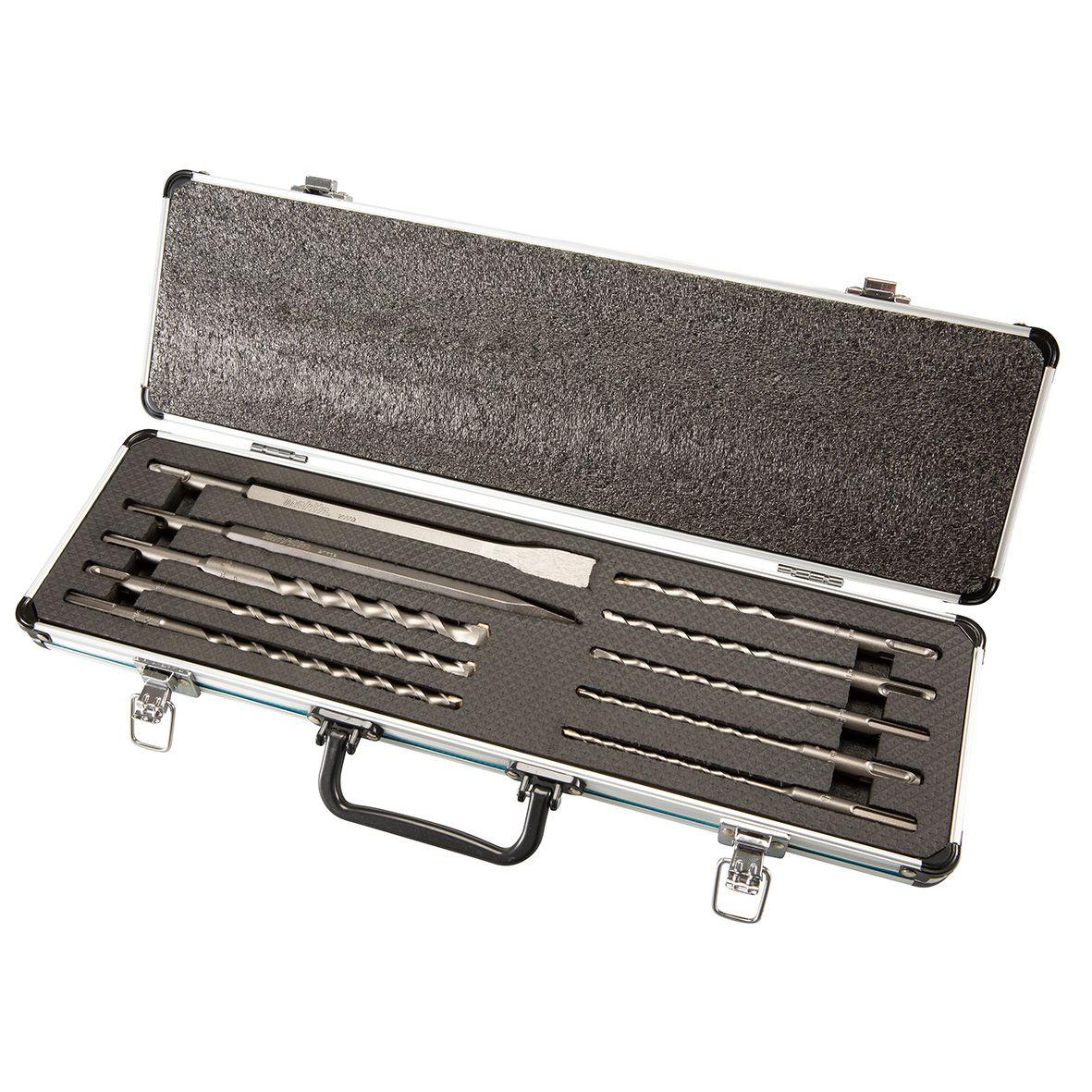 Set De Brocas, Cincel Y Puntos Sds-plus Makita En Maleta-0