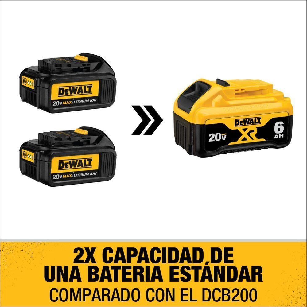 Batería 20v (6ah) Dewalt Dcb206-2