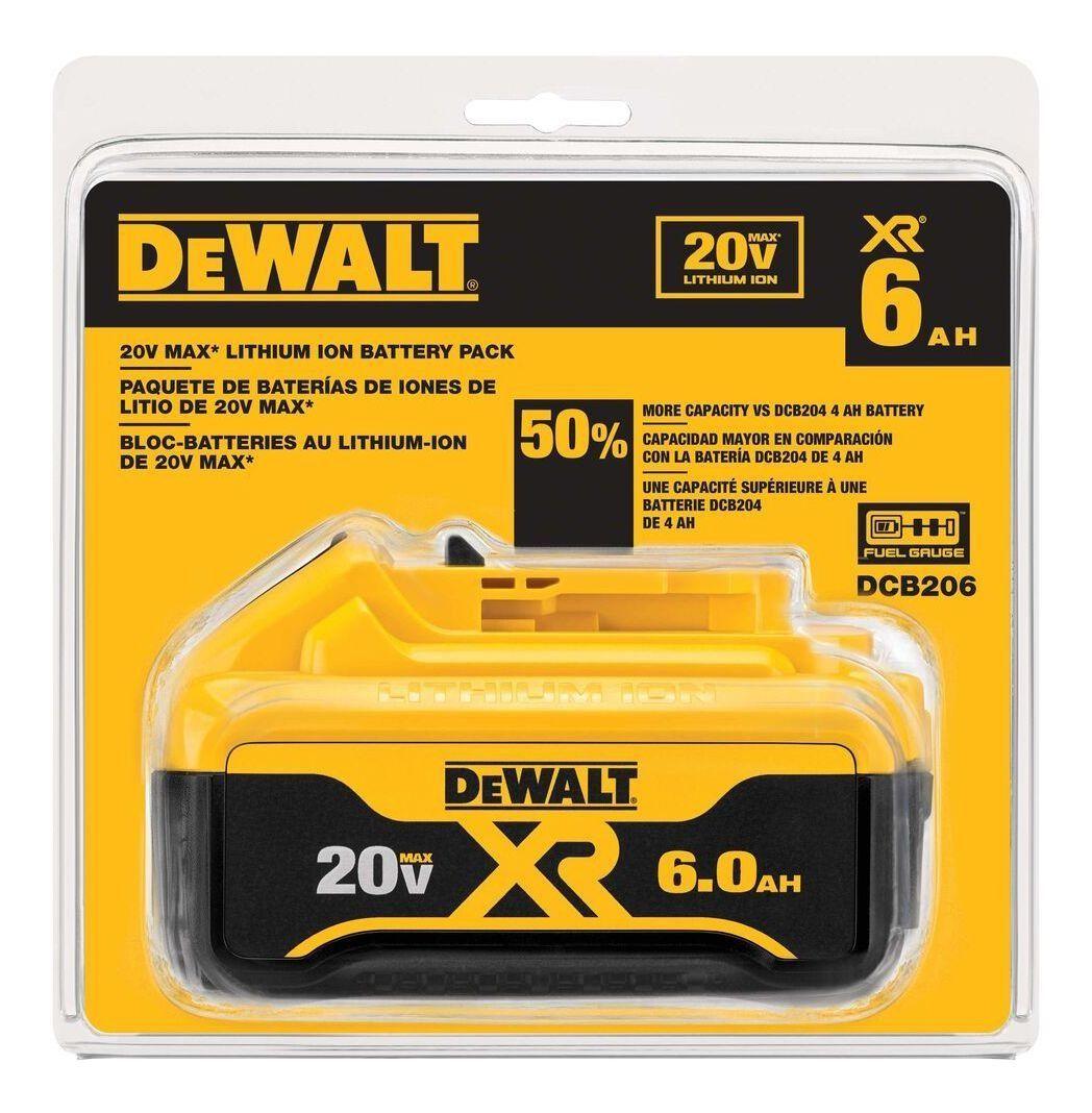 Batería 20v (6ah) Dewalt Dcb206-4
