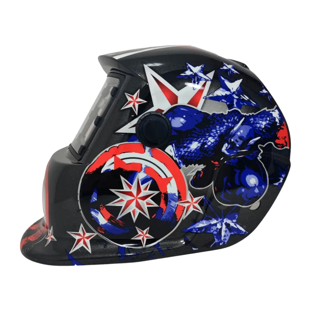 kit Soldadora Indura MMA 160 A + Máscara Fotosensible Redbo-4