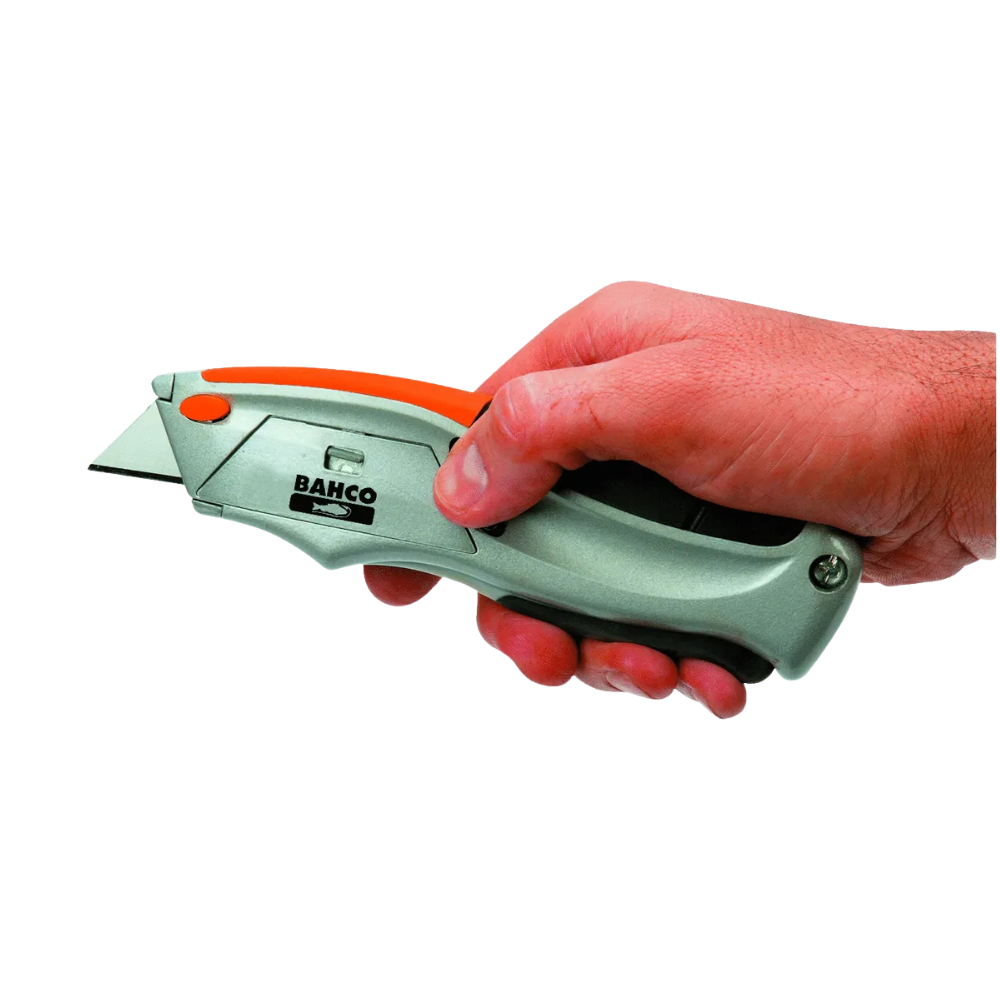 CUCHILLO CARTONERO AUTO-RETRACTIL 170MM SQZ150003 BAHCO-3