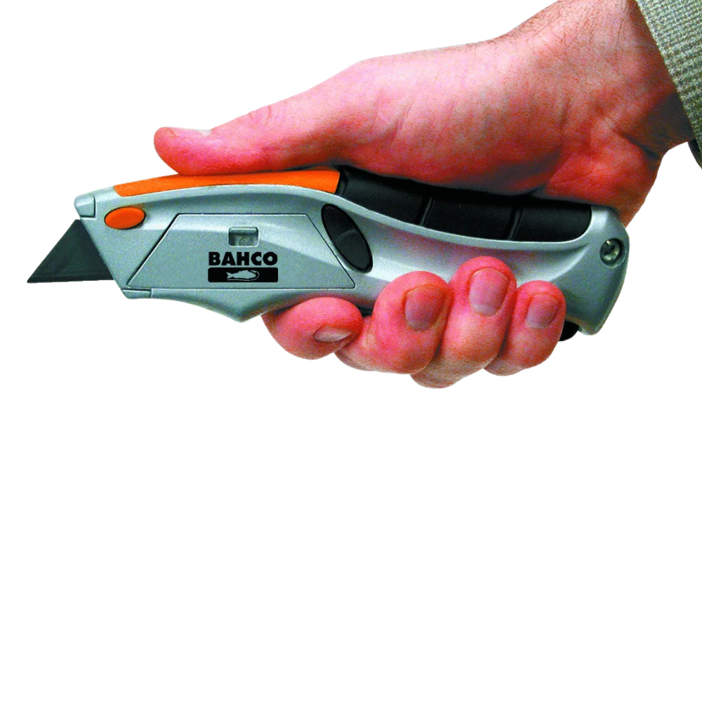 CUCHILLO CARTONERO AUTO-RETRACTIL 170MM SQZ150003 BAHCO-4