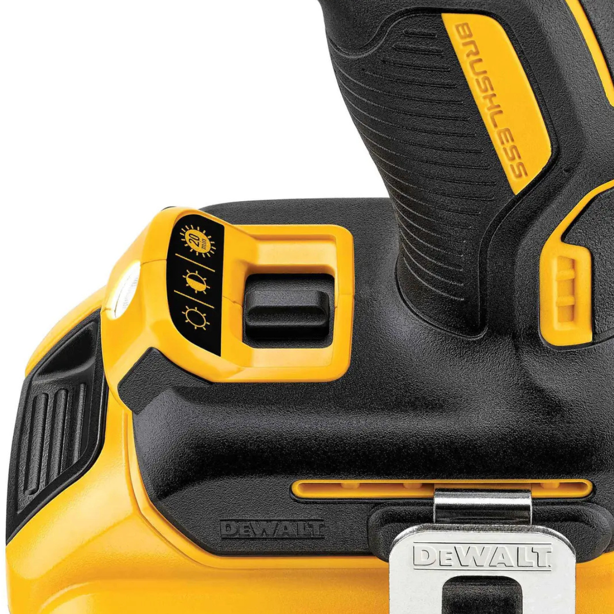 Kit Taladro Percutor DeWALT XR 20V 2Bat +PortaTaladro+Brocas-3