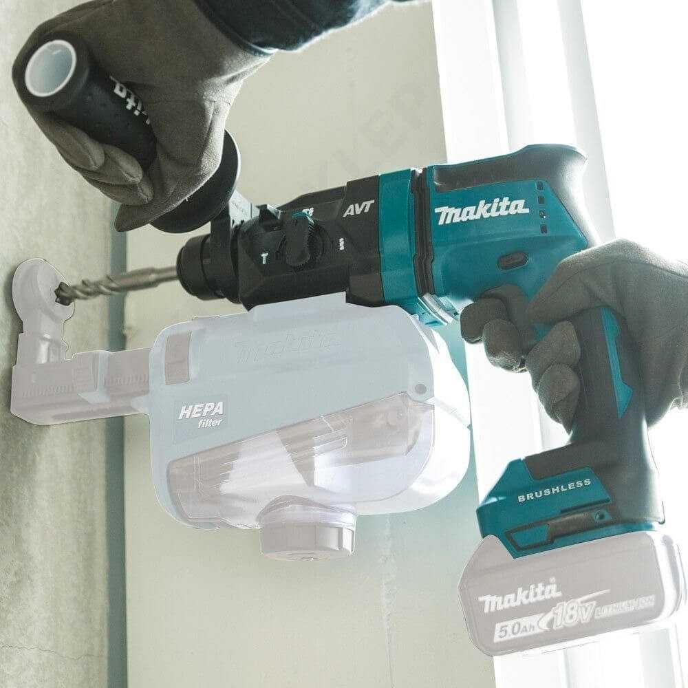 Rotomartillo Electroneumático 18V Makita DHR202Z Sin Batería-3