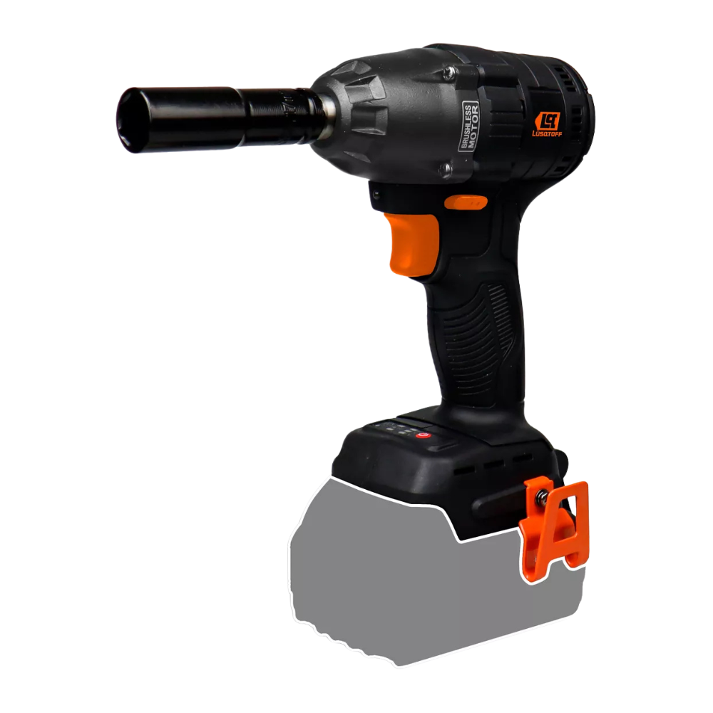 Llave De Impacto Inalámbrica 1/2 Lusqtoff  Car/Bat 2 Ah-1