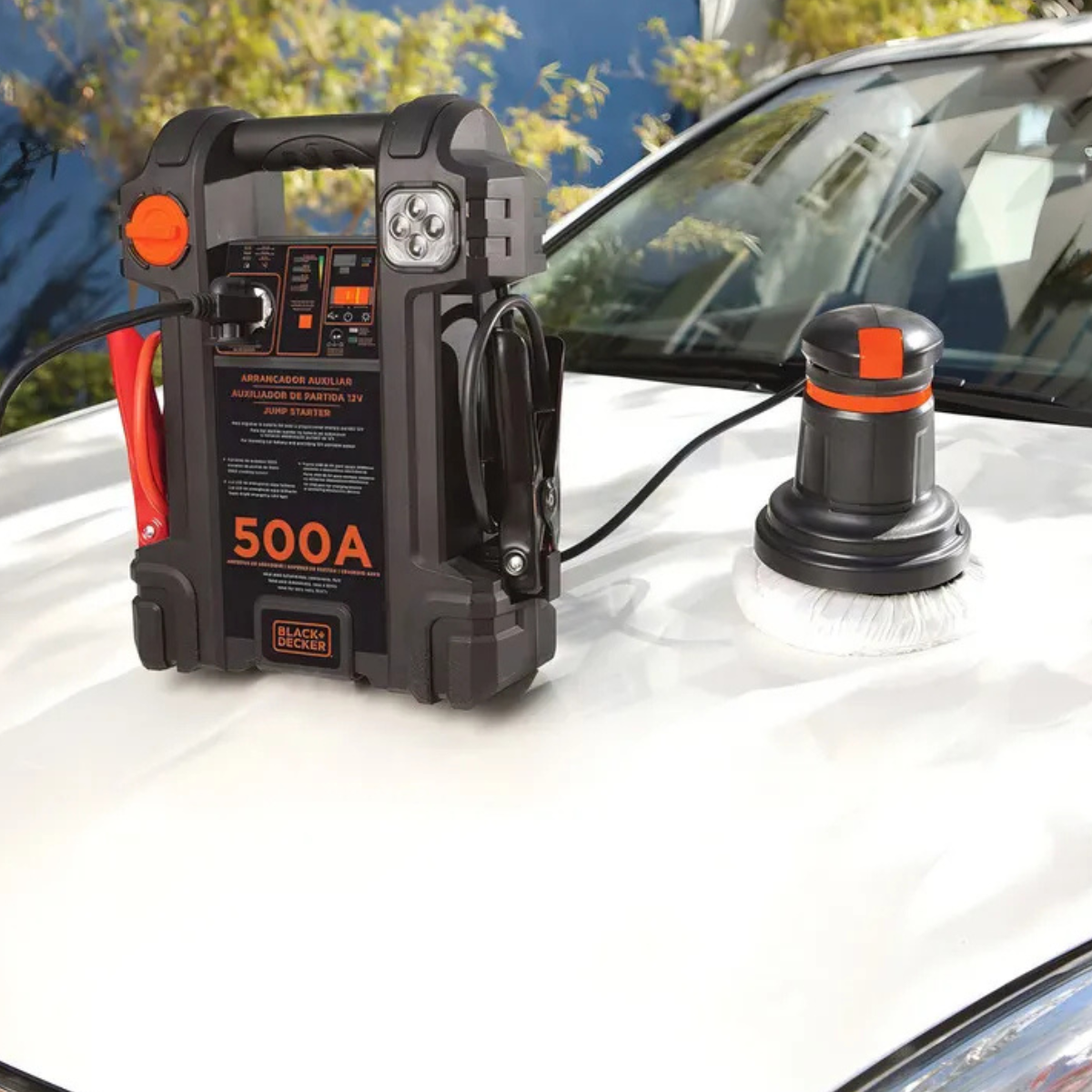 Partidor Auxiliar Para Autos 500amp BLACK+DECKER JS500S-5