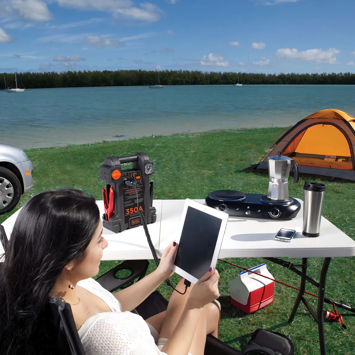 Partidor Auxiliar Para Autos 500amp BLACK+DECKER JS500S-6