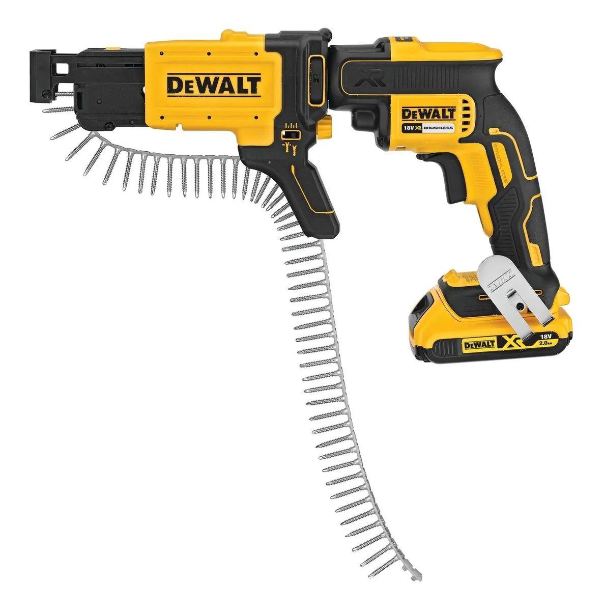 Cargador Rápido Para Tornillos En Cinta Dewalt Dcf6202-3