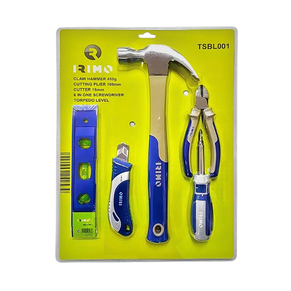 Kit De Herramientas Combinadas 10 En 1 Irimo TSBL001-4