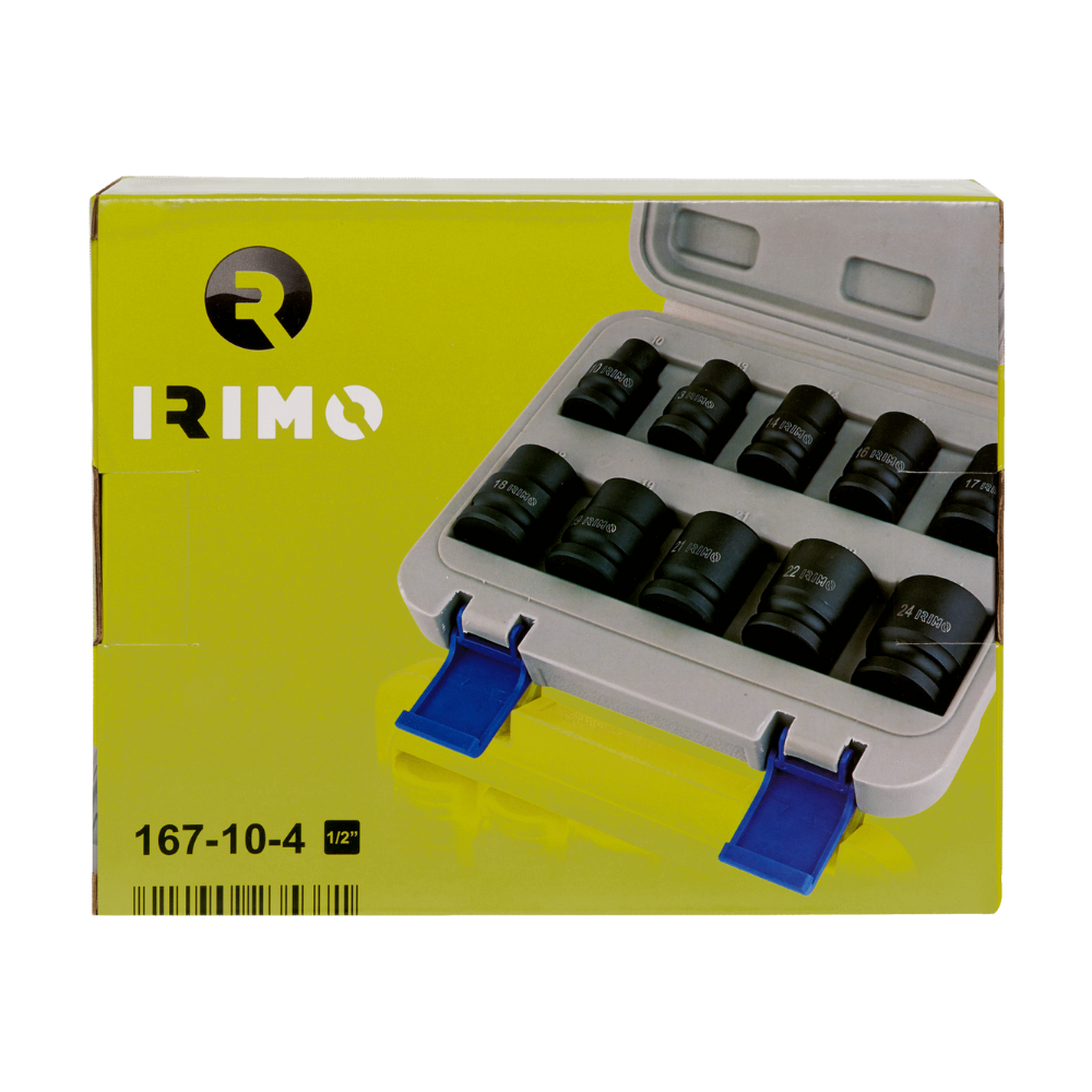 Set Dados Impacto 1/2'' 10pz Irimo167-10-4-5