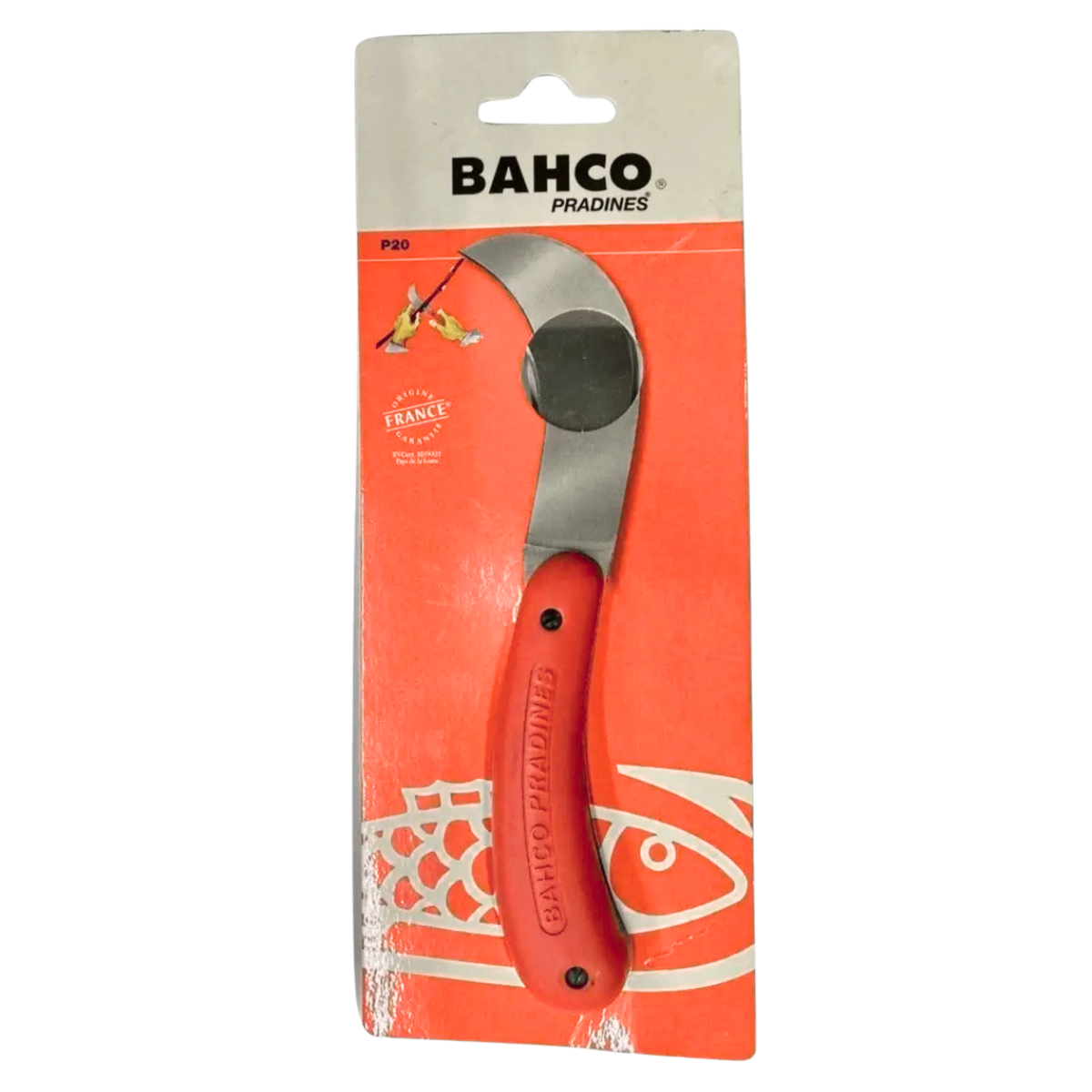Navaja Bahco P20 Poda De Arboles Gancho Plegable P/Injertar-2