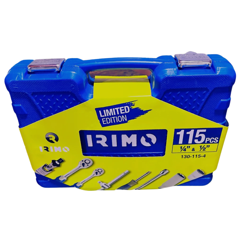 Set De Herramientas Combinadas 1/4"-1/2" Irimo 130-115-4-1