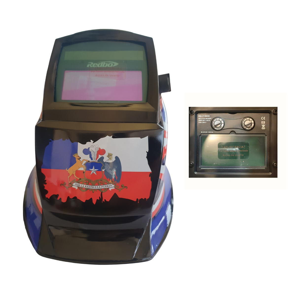 kit Soldadora Indura MMA 160A + Máscara Fotosensible RBLYE33-5