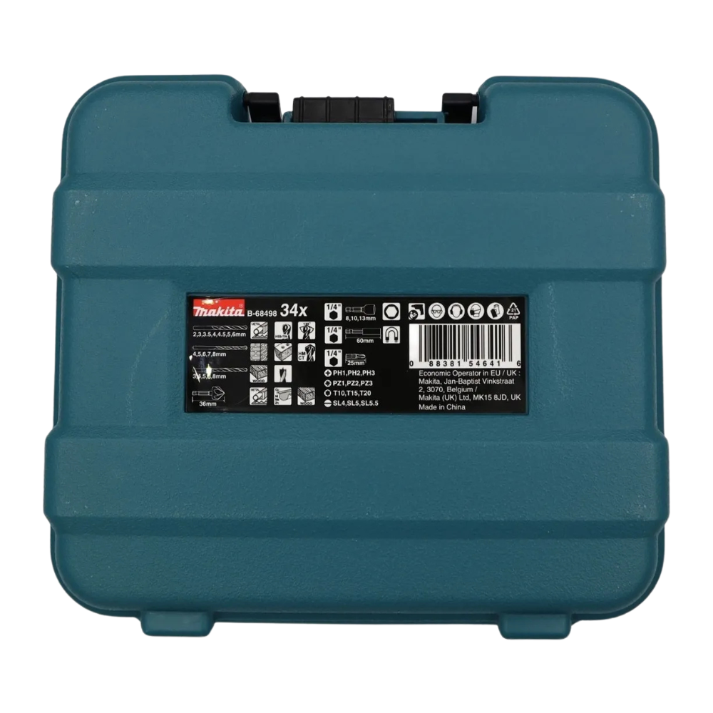 Set De Puntas Y Brocas Makita 34 Piezas B-68498-3