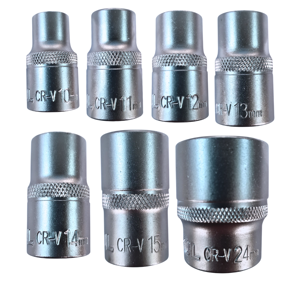 Set De Juego Dados Con Tubo 1/2 12Pza Westul WT-SS12-1