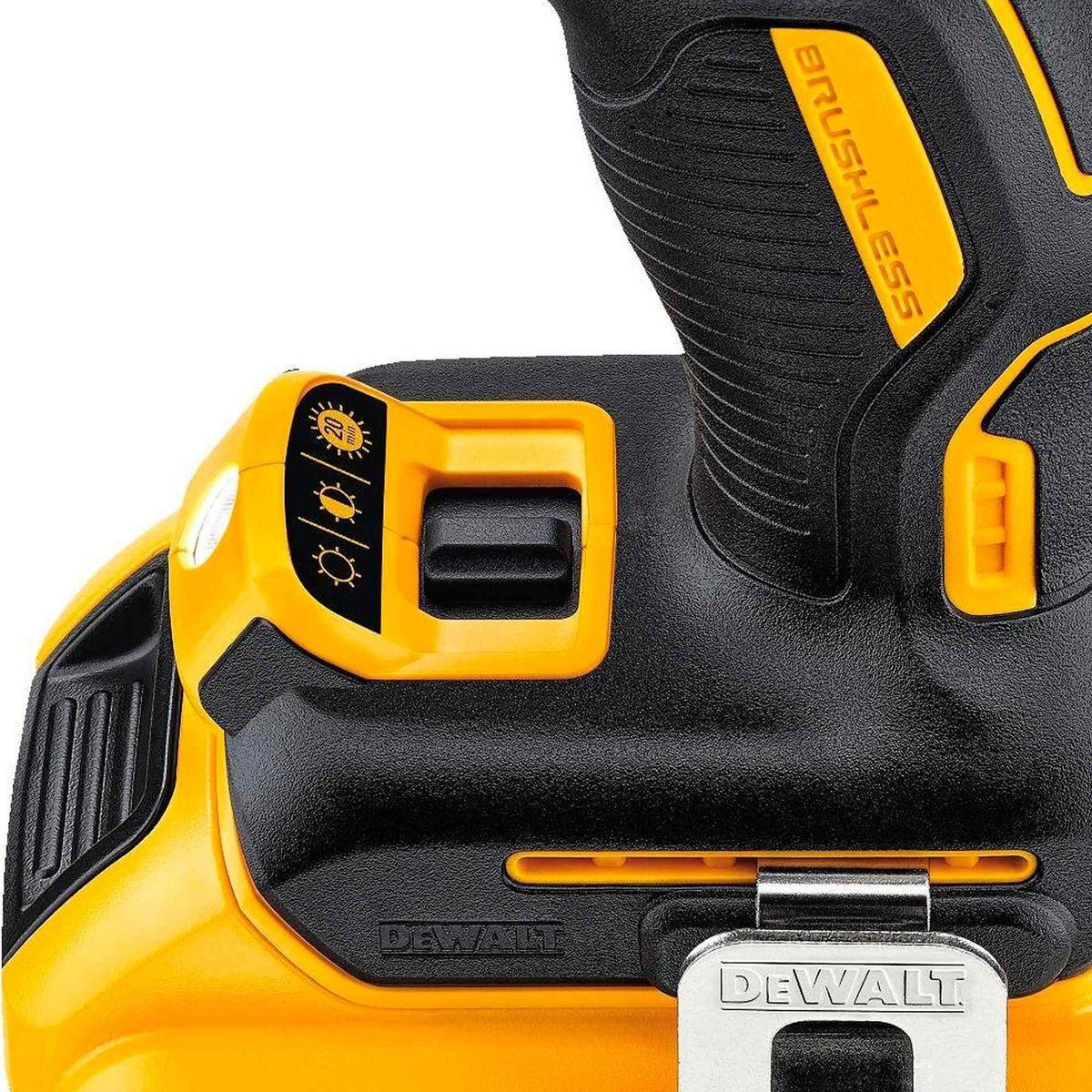 Taladro Percutor 20v S/carbones + 2 Bat 5ah Dewalt Dcd796p2-5