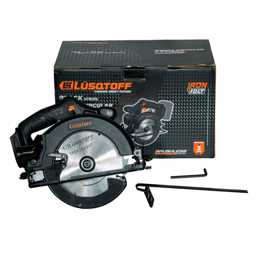 Sierra Circular Inalámbrica Profesional 185mm + Car/Bat 2Ah-9