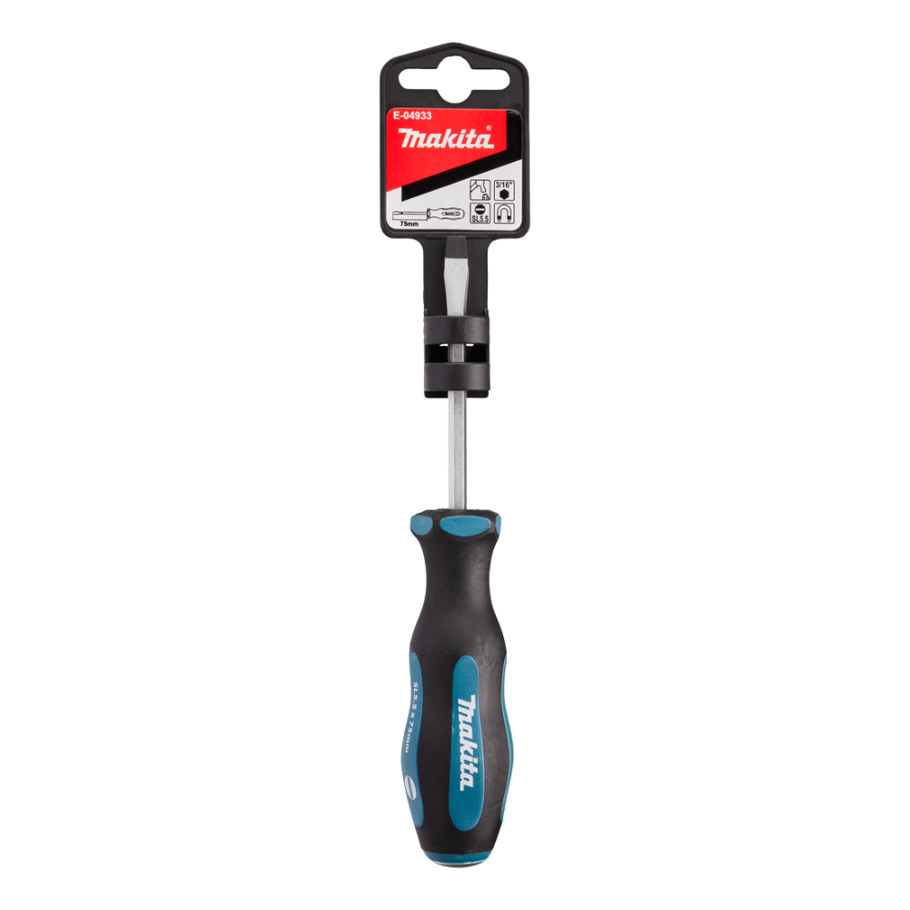 Destornillador De Paleta Makita N°5.5 SL5,5x75 mm E-04933-3