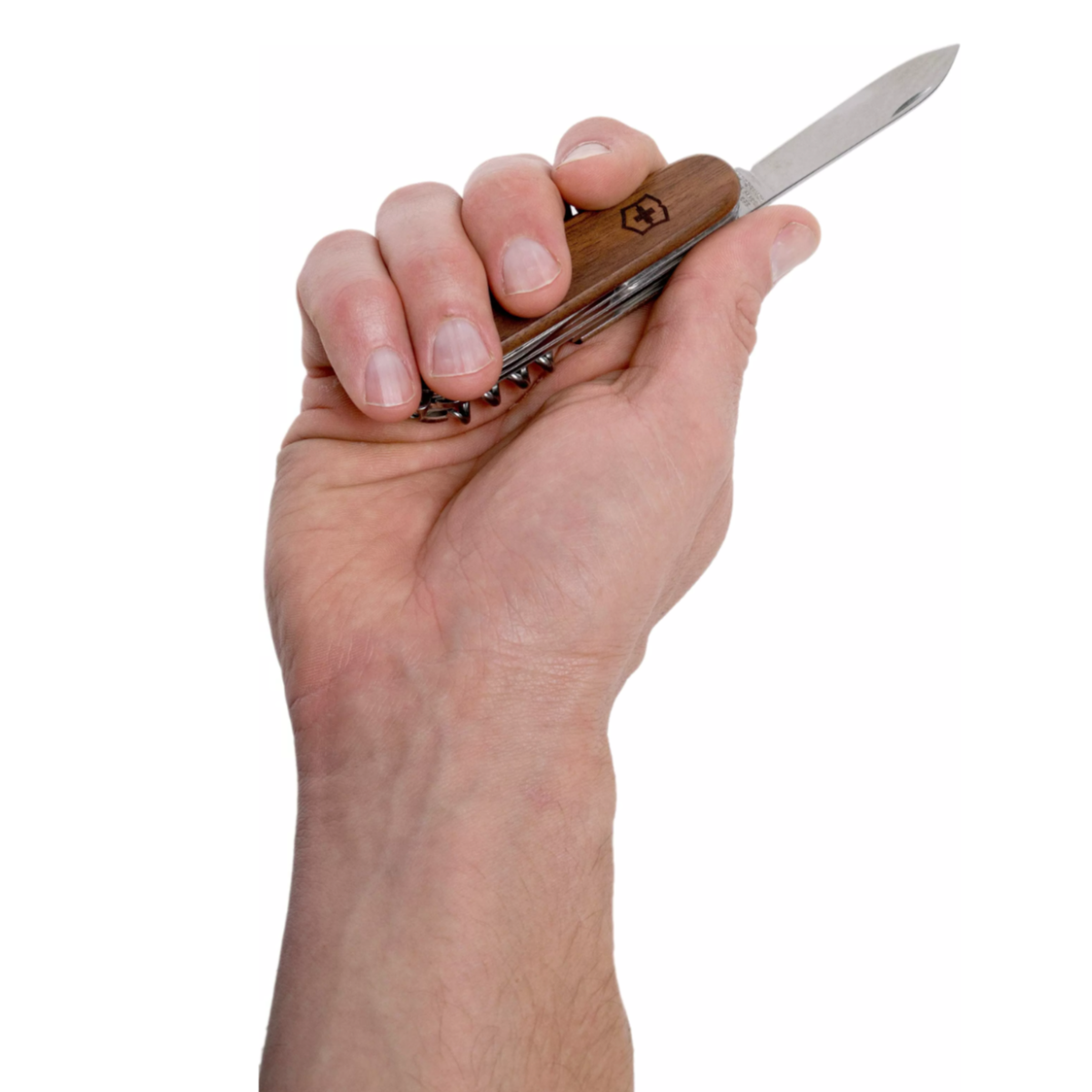 Navaja Victorinox Huntsman de Madera Nuez 1.3711.63-4