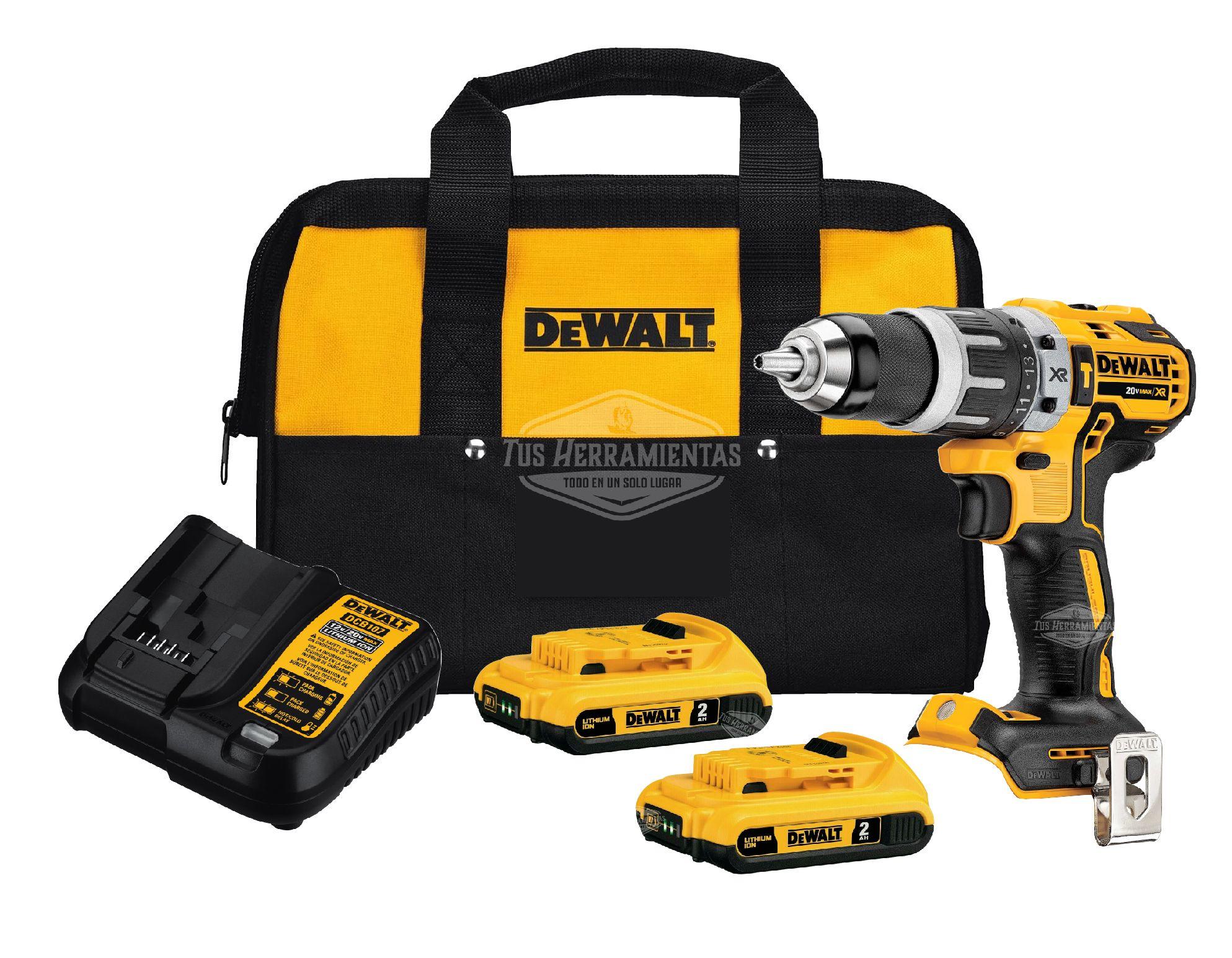 Taladro Percutor Inalámbrico Xr 20v Dewalt Dcd796d2-0