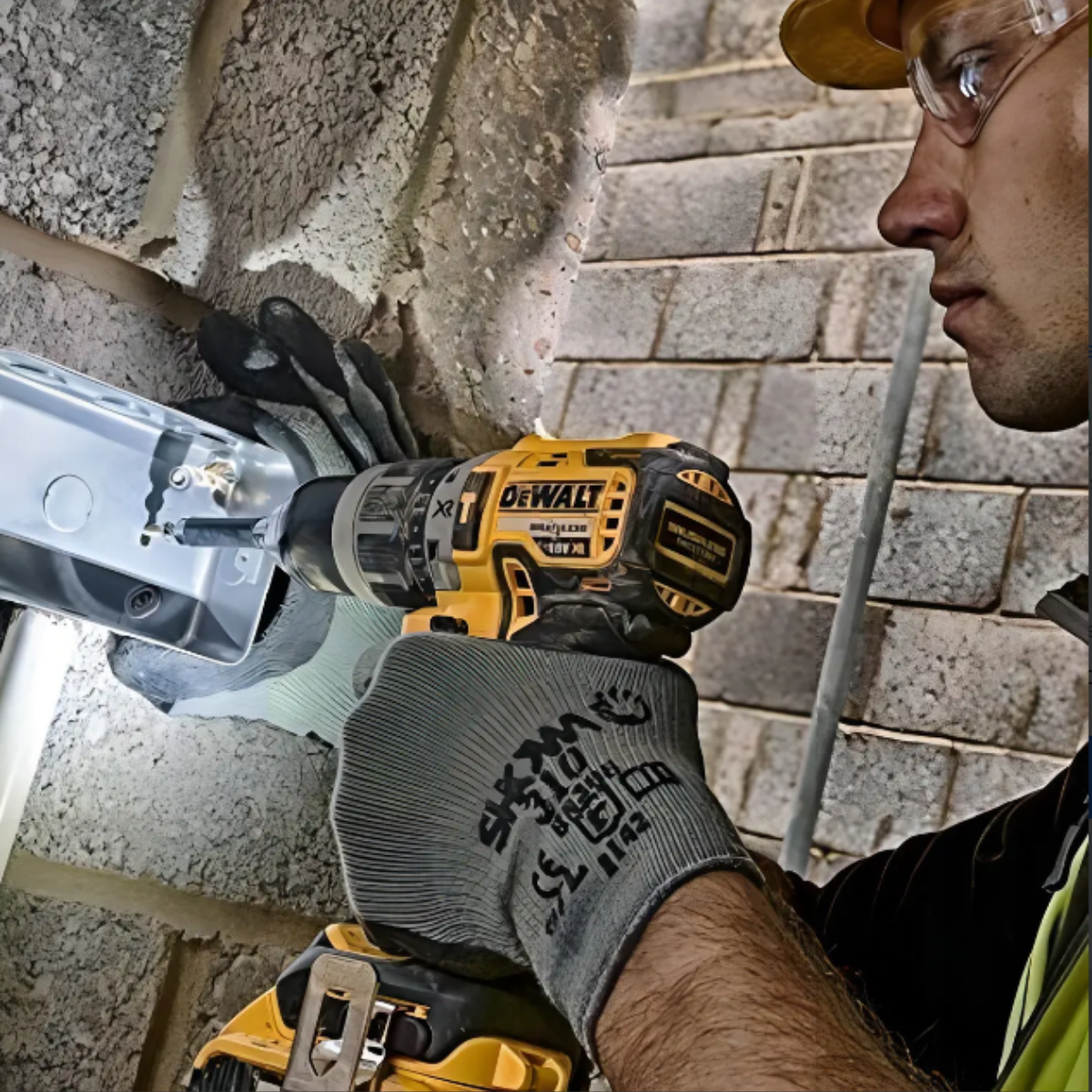 Kit DeWALT Taladro 20VBat.5Ah/Car +MedidorLáser DW055PL 16m-5