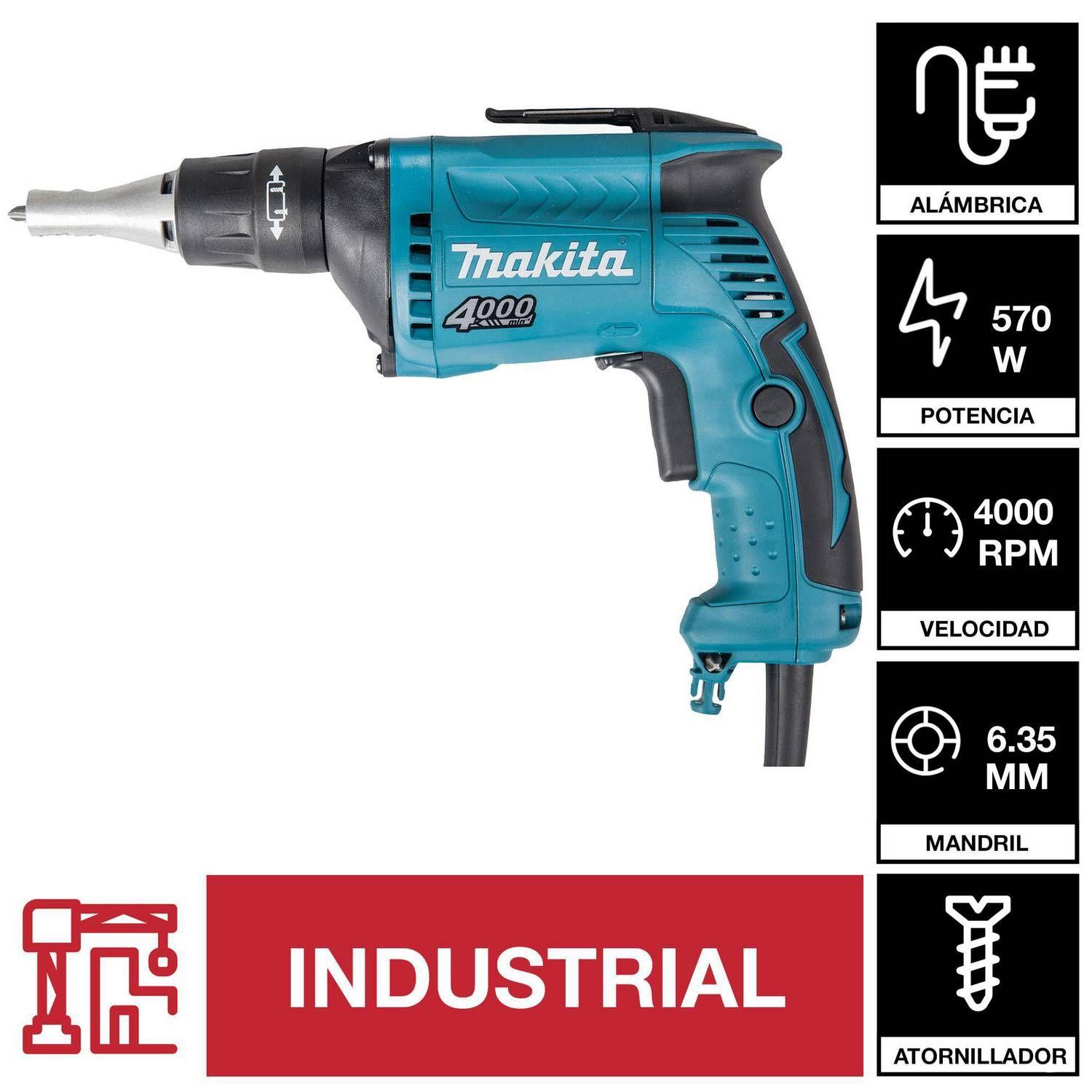Atornillador Drywall Eléctrico 570w Fs4000 Makita-1