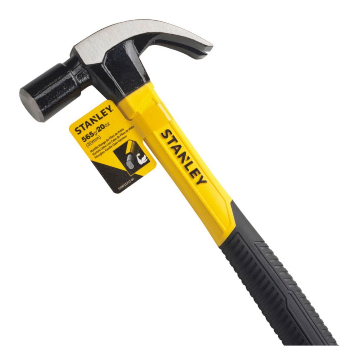 Martillo con mango Fibra de Vidrio 20oz Stanley STHT51392-40-4