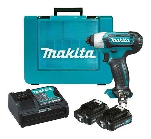 Atornillador Impacto Inalámbrico 12v 110 Nm Makita Td110dsae-4