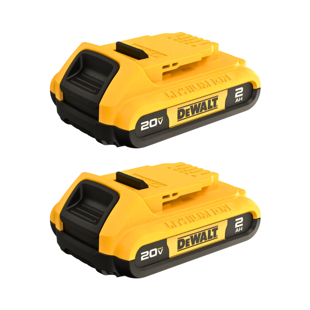 Kit Taladro Percutor 1/2" 20V Car/Bat 2Ah DEWALT DCD806D2-B2-3