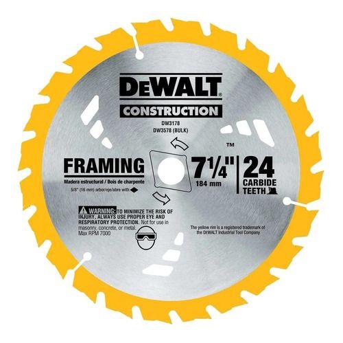 Kit Sierra Circular 7 1/4 + 2b +1c + Accs Dewalt Dcs578t2-b2-6