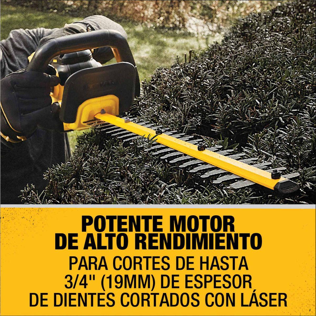 Cortasetos Inalámbrico 20v Dewalt Dcht820b Sin Baterías-5