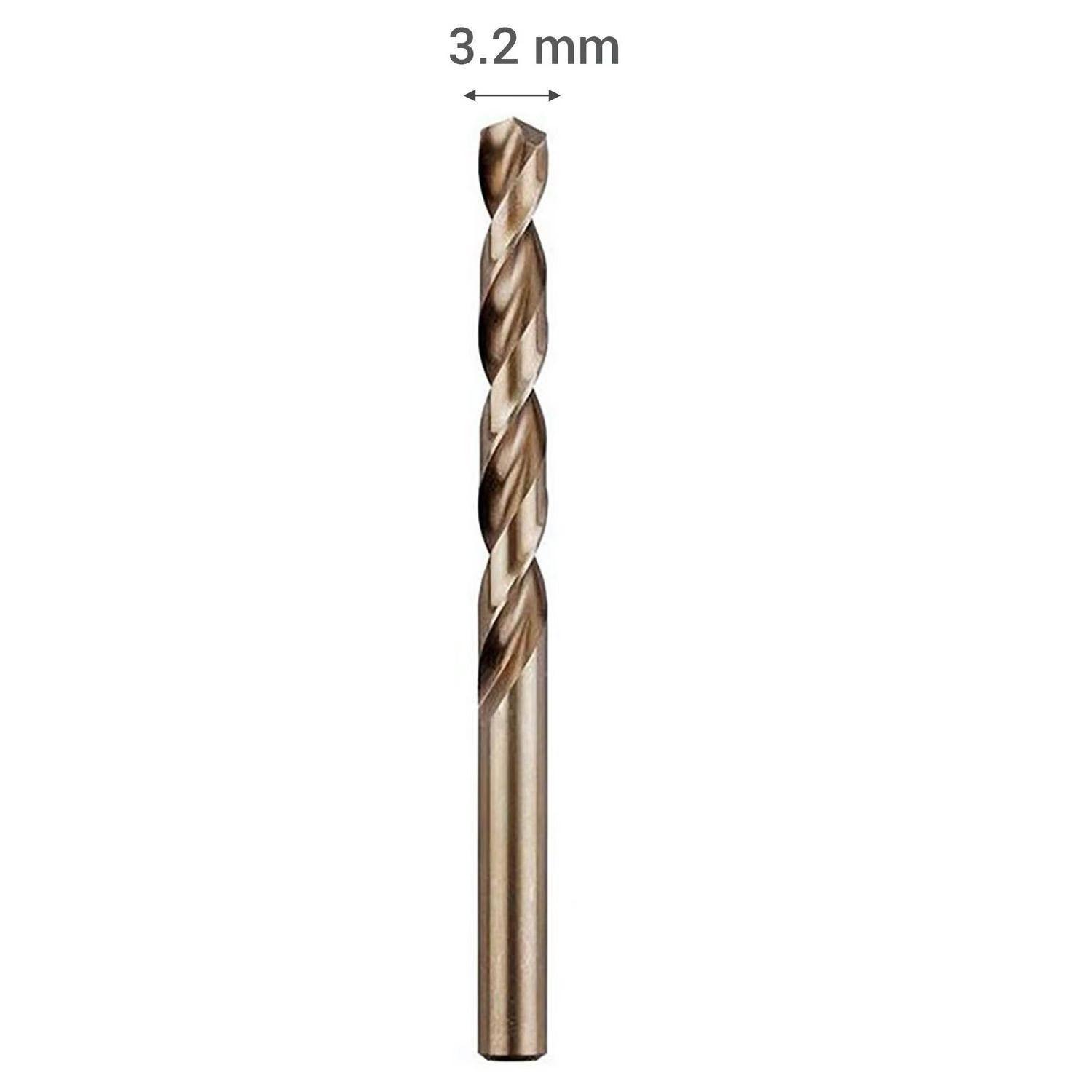 Broca HSS-cobalto 8% 3.2 mm 10 un Dewalt Dt4921QZ-3