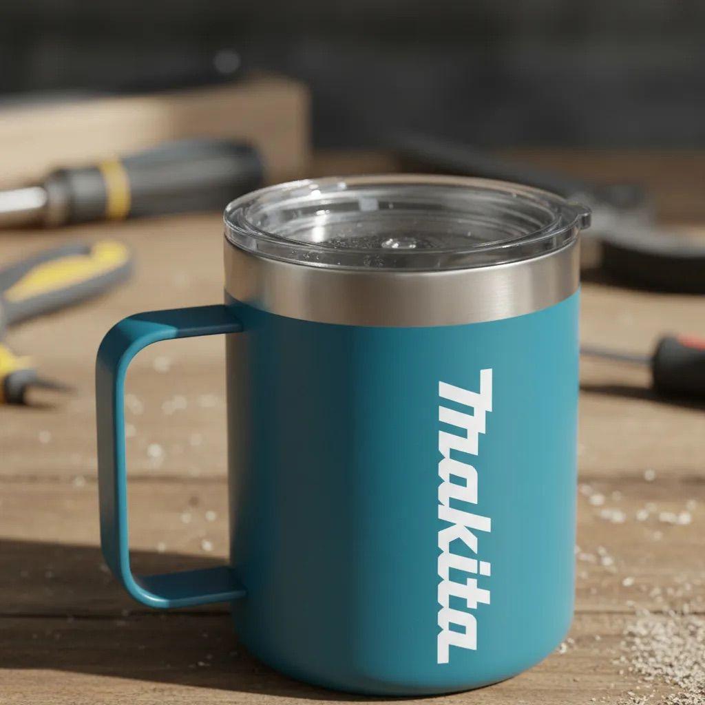 Mug Taza Térmica Makita De Acero Inoxidable M-mug-ver-2-2