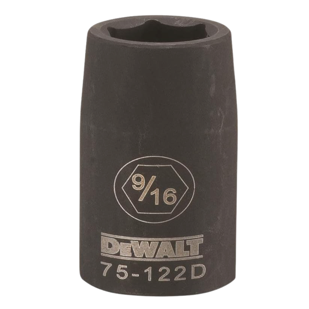 Dado de Impacto 9/16" con 6 puntos DeWalt DWMT75122OSP-2