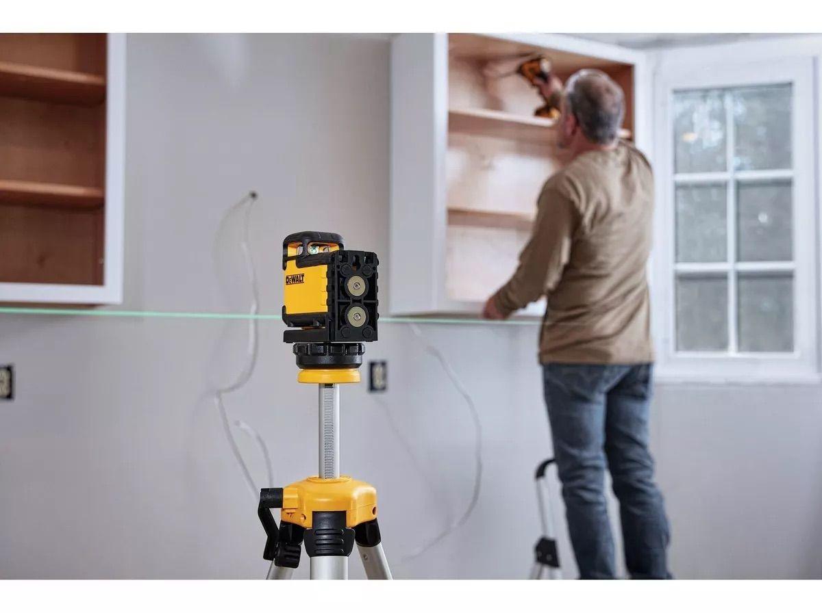 Nivel Laser Cruzada Luz Verde 360° Dewalt Dw03601cg-4